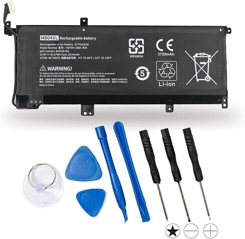 ENHONGFENG MB04XL Battery for HP Envy X360 Convertible M6-AQ000 M6-AQ105DX M6-AQ003DX M6-AQ103DX M6-AR004DX M6-AQ105DX 15-AQ 15-AQ005NA AQ101NG AQ015NR AQ273CL AQ173CL 15t-AQ200 843538-541 844204-850 in Saudi Arabia