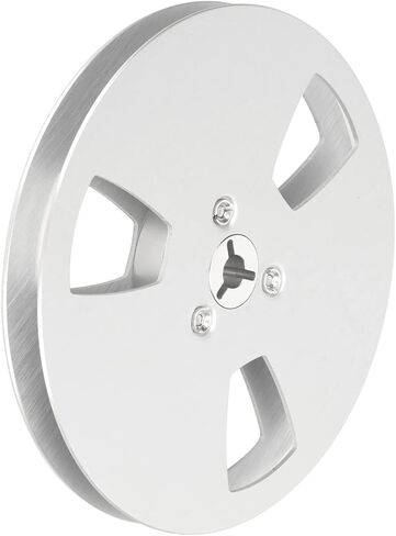 1/4 5 Inch Empty Tape Reel, 3 Holes Universal Open Reel Sound Tape Empty Reel, Aluminum Take Up Reel to Reel Small Nab, Opening Machine Part in Saudi Arabia