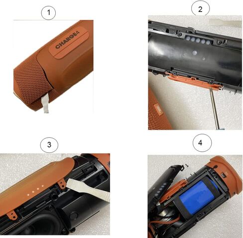 Palowextra 3.7V 10200mAh Battery Replacement for JBL Charge 4, Charge 4J, JBLCHARGE4BLUAM Speaker,1INR19/66-3, ID998, SUN-INTE-118 in Saudi Arabia