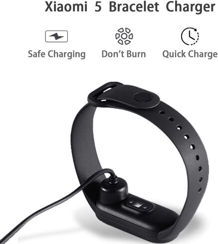 AWINNER Cable Compatible with Xiaomi Mi Band 5/6/7,Smartwatch Replacement USB Charger Adapter Charge Cord Charging Dock for Mi Band 5/6/7 in Saudi Arabia