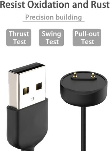 AWINNER Cable Compatible with Xiaomi Mi Band 5/6/7,Smartwatch Replacement USB Charger Adapter Charge Cord Charging Dock for Mi Band 5/6/7 in Saudi Arabia