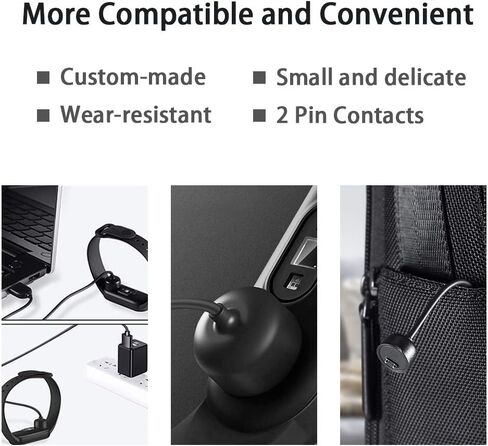 AWINNER Cable Compatible with Xiaomi Mi Band 5/6/7,Smartwatch Replacement USB Charger Adapter Charge Cord Charging Dock for Mi Band 5/6/7 in Saudi Arabia