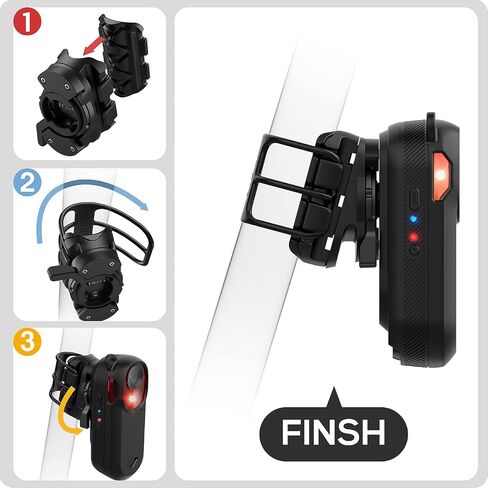 TUSITA Bike Seat Post Mount Compatible with Garmin Varia RCT715 - Round,D Shaped,Aero Seat Post Compatibility in Kuwait