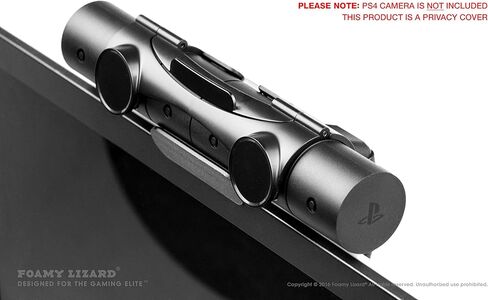 واقي الخصوصية لكاميرا بلاي ستيشن 4 الإصدار 2.0 من فومي ليزرد ®، غطاء عدسة مخفي واقي لجهاز بلاي ستيشن 4 2016 ومستشعر 2.0 (غير متوافق مع الكاميرا القديمة المستطيلة، الكاميرا غير متضمنة) in Kuwait