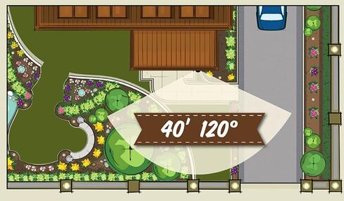 مستشعر الحركة Orbit LightMaster 86730 لإضاءة المناظر الطبيعية، 5 عبوات in Kuwait