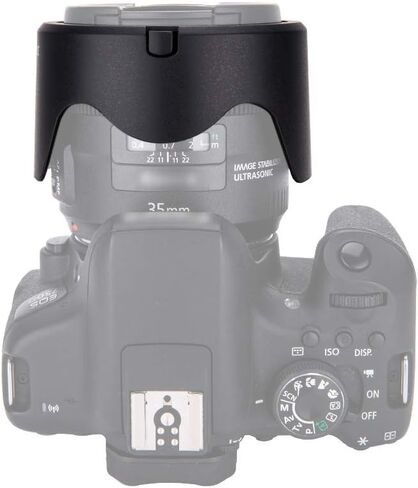 JJC EW-72 EF 35mm Reversible Dedicated Lens Hood Shade for Canon EF 35mm f/2 is USM Lens, Replace Canon EW-72 Lens Hood in Saudi Arabia