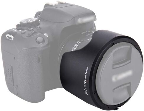 JJC EW-72 EF 35mm Reversible Dedicated Lens Hood Shade for Canon EF 35mm f/2 is USM Lens, Replace Canon EW-72 Lens Hood in Saudi Arabia
