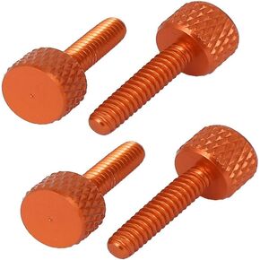 New Lon0167 Computer PC Featured Graphics Card Knurled reliable efficacy Head Thumb Screws Orange 6#-32 4pcs(id:8fc 49 ff 24e) in Saudi Arabia
