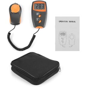 LX1010B مقياس الإضاءة الرقمي Luxmeter شاشة الكريستال السائل أدوات اختبار الإضاءة البيئية ملحق in Kuwait