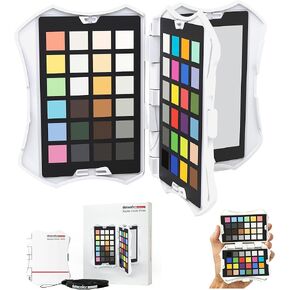 Datacolor SpyderCheckr Video Color Checker & Color Grading Card | Patent-pending color pattern card gives more color data at a glance for precise color and exposure in Saudi Arabia