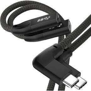 Right Angle USB C Extension Cable 0.6FT, USB-C 3.2 Male to Female Cable in Kuwait