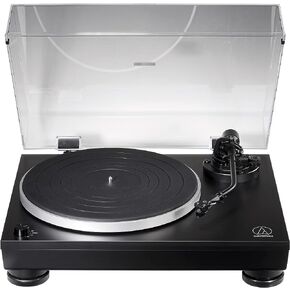 Audio-Technica AT-LP5X Fully Manual Direct-Drive Turntable & AT6011a Anti-Static Record Brush
