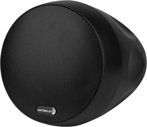 Dayton Audio WP65BT 6-1/2 بوصة IP66 زوج مكبرات صوت متدلية داخلية/خارجية 70 فولت/100 فولت 8 أوم أسود in Saudi Arabia