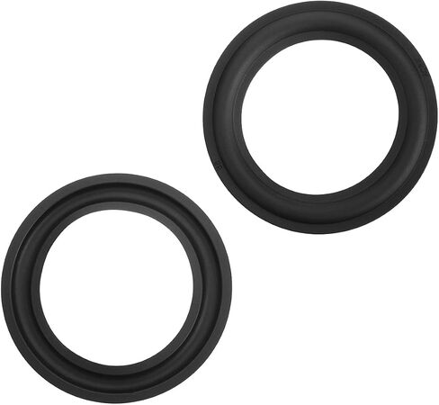 Heyiarbeit 4 Inch Speaker Rubber Edge Surround Rings Replacement Parts for Speaker Repair or DIY 2pcs in Saudi Arabia