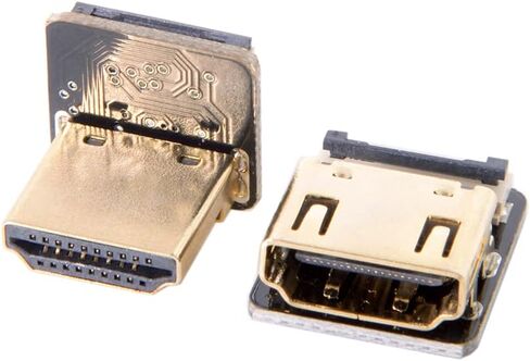 كابل مسطح من NFHK CYFPV بزاوية 90 درجة HDMI ذكر إلى أنثى FPC لتصوير فوتوغرافي عالي الدقة متعدد الطائرات in Saudi Arabia