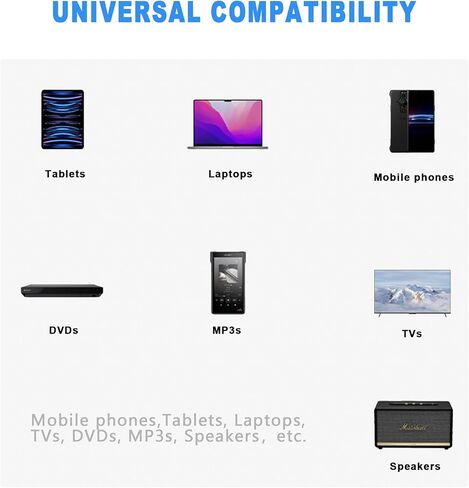 كابل صوت Ubramac USB من النوع C إلى 2 RCA، كابل صوت من النوع C إلى RCA 2RCA Jack USB-C، محول سلك RCA إلى مكبر الصوت لستيريو السيارة، الهاتف، الكمبيوتر اللوحي، المسرح المنزلي، مكبر الصوت، DVD، مكبر الصوت (2 متر/6.6 قدم) ) in Kuwait