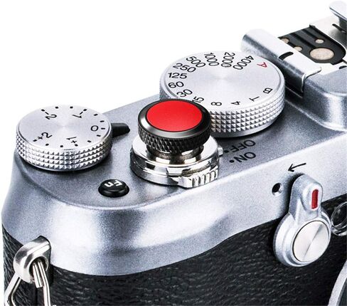 Soft Camera Shutter Release Button Cap for Fujifilm X-T30 III X-M5 X Half X100VI X-T30II X-T20 X-T10 XE5 XE4 X-T4 XT3 XPro3 XPro2 X100V X100F X100T X100S for Sony RX10 IV III RX1RII RX1R RX1 Black+Red in Kuwait
