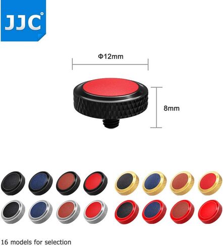 Soft Camera Shutter Release Button Cap for Fujifilm X-T30 III X-M5 X Half X100VI X-T30II X-T20 X-T10 XE5 XE4 X-T4 XT3 XPro3 XPro2 X100V X100F X100T X100S for Sony RX10 IV III RX1RII RX1R RX1 Black+Red in Kuwait