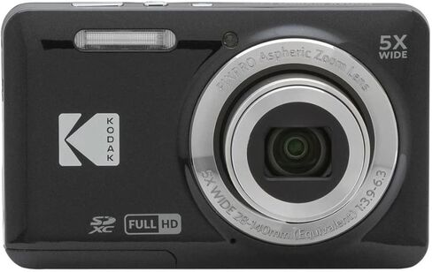 Kodak PIXPRO Friendly Zoom FZ55 Digital Camera (Black) Bundle with Case for Compact Point and Shoot Cameras (2 Items) in Saudi Arabia