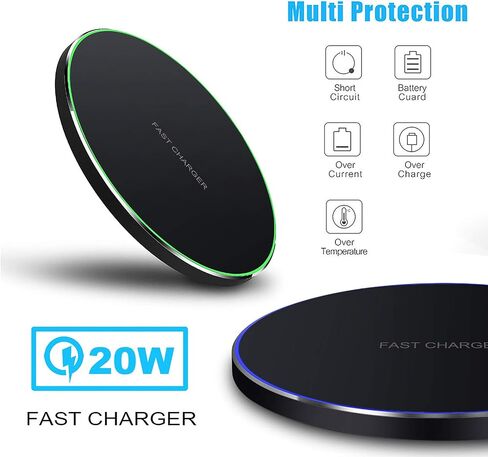 قاعدة شحن لاسلكية سريعة 20 وات، محطة شحن هاتف لاسلكية USB-C in Kuwait
