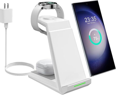 Wireless Charger for Samsung - NANAMI 3 in 1 Phone and Watch Charger Stand in Saudi Arabia