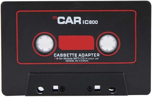مشغل كاسيت للسيارة، محول شريط كاسيت ستيريو للسيارة CD MD MP3 MP4 الى صوت AUX 3.5 ملم للجوال in Kuwait