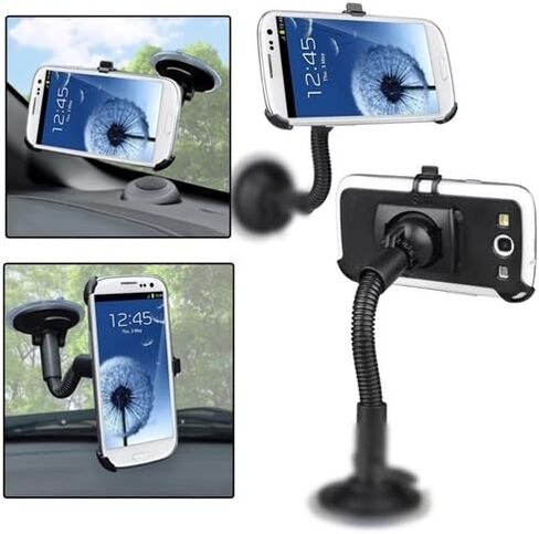 Car Windscreen Suction Mount Holder for SamsungGalaxy S 3 S III i9300 in Saudi Arabia