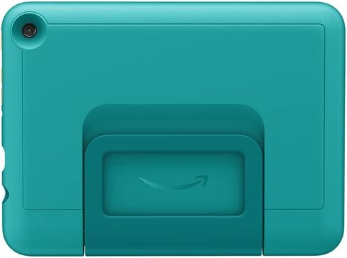 حافظة أمازون الملائمة للأطفال للكمبيوتر اللوحي Fire 7 (متوافقة فقط مع أجهزة الكمبيوتر اللوحية من الجيل الثاني عشر، إصدار 2022) - Hello Teal in Saudi Arabia