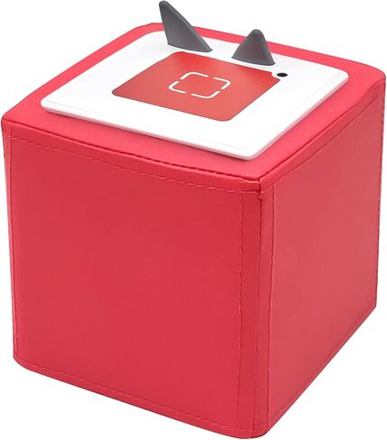 QILUCKY غطاء حماية مرن من الجلد الناعم قابل للاستبدال لهاتف Tonies Toniebox Starter (وردي) in Saudi Arabia