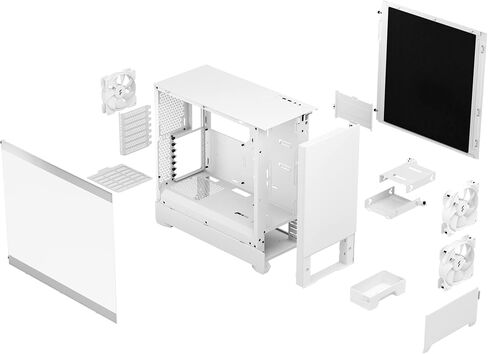 Fractal Design Pop XL Air RGB Black Tempered Glass Clear Tint in Saudi Arabia