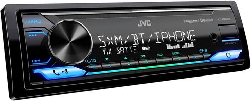 جهاز استقبال الوسائط الرقمية للسيارة JVC KD-X380BTS يتميز بتقنية بلوتوث، USB، SiriusXM، Amazon Alexa in Kuwait