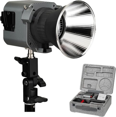 Amaran 60x 65W COB Bi Color (2700K-6500K) LED Video Light, 37,775 lux at 1 Meter, 9 Built-in Lighting FX, Power by Aputure in Saudi Arabia