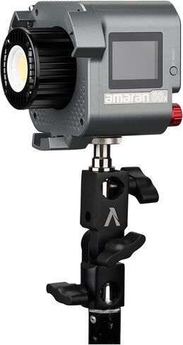 Amaran 60x 65W COB Bi Color (2700K-6500K) LED Video Light, 37,775 lux at 1 Meter, 9 Built-in Lighting FX, Power by Aputure in Saudi Arabia