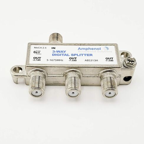 Amphenol 2-Way Digital Coaxial Splitter MoCA 2.5 ABS312H in Kuwait