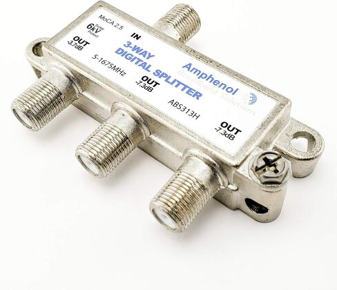 Amphenol 2-Way Digital Coaxial Splitter MoCA 2.5 ABS312H in Kuwait
