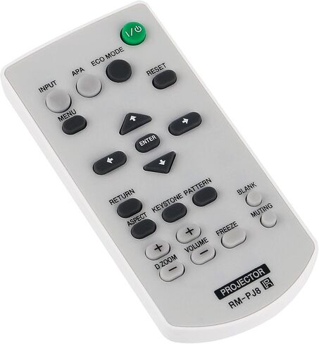 Allimity RM-PJ8 استبدال جهاز التحكم عن بعد المتوافق مع جهاز عرض بيانات Sony VPL-SW526C VPL-SW536 VPL-SW526 VPL-SX536 VPL-EW275 VPL-EW245 VPL-EW225 VPL-EX275 VPL-EX271 VPL-EX245 VPL-EX241 VPL-EX225 VPL-EX221 in Saudi Arabia