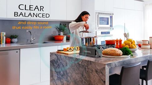 مكبر صوت بلوتوث ألباترونيكس 60 وات (80 وات كحد أقصى)، IPX6 مقاوم للماء، محمول، لاسلكي، بنك طاقة 8000 مللي أمبير في الساعة، غير يدوي، مقاوم للصدمات، TWS، DSP، ستيريو، مضخم صوت، بطاقة TF، NFC، AX500، داخلي وخارجي - أسود in Kuwait