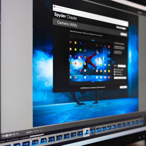 Datacolor SpyderCeckr مدقق ألوان الفيديو وبطاقة تدرج الألوان | توفر بطاقة نمط الألوان التي تنتظر الحصول على براءة اختراع المزيد من بيانات الألوان في لمحة للحصول على لون وتعريض دقيق in Kuwait