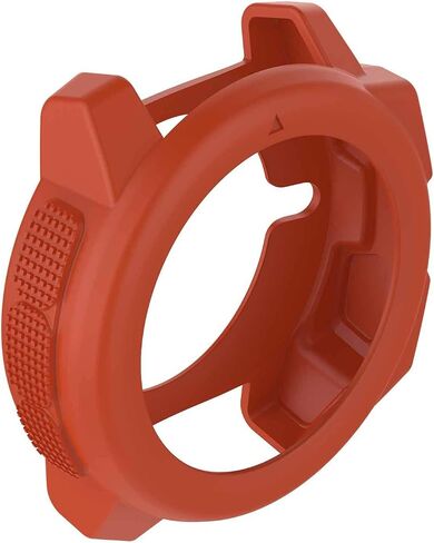 حافظات غطاء حماية من السيليكون المتوافقة مع SplenSun، بديل واقي الإطار المضاد للخدش لساعة Garmin Instinct، Instinct Solar الذكية (أسود وأحمر وأزرق مخضر) in Kuwait