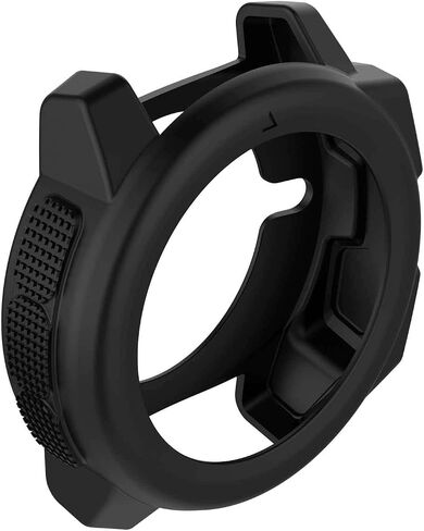 حافظات غطاء حماية من السيليكون المتوافقة مع SplenSun، بديل واقي الإطار المضاد للخدش لساعة Garmin Instinct، Instinct Solar الذكية (أسود وأحمر وأزرق مخضر) in Kuwait