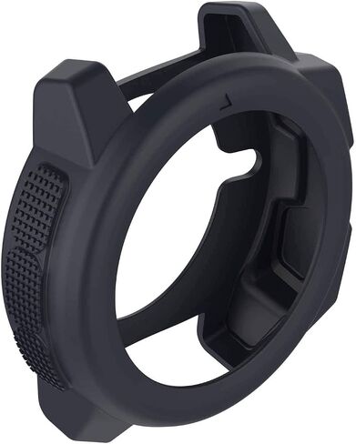 حافظات غطاء حماية من السيليكون المتوافقة مع SplenSun، بديل واقي الإطار المضاد للخدش لساعة Garmin Instinct، Instinct Solar الذكية (أسود وأحمر وأزرق مخضر) in Kuwait