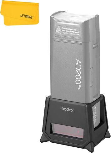 حافظة واقية من السيليكون AD200Pro-PC من Godox AD200 Pro AD200، تحمي شاشة الفلاش AD200Pro AD200، أو يمكن استخدامها كبديل مثالي لحامل مصباح الأرض in Saudi Arabia