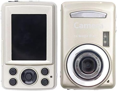 Digital Camera, FHD 720P Digital Camera for Kids Video Camera 16X Digital Zoom, Compact Point and Shoot Camera Portable Small Camera for Teens Students Boys Girls Seniors Black in Kuwait