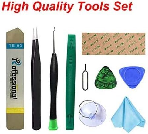 استبدال الشاشة السوداء لـ Onn 10.1 بوصة 2020 2APUQW1027 موديل 100011886، زجاج محول رقمي لشاشة تعمل باللمس لـ Onn 10.1 بوصة مع مجموعات أدوات الإصلاح (لا تتضمن شاشة LCD) in Kuwait