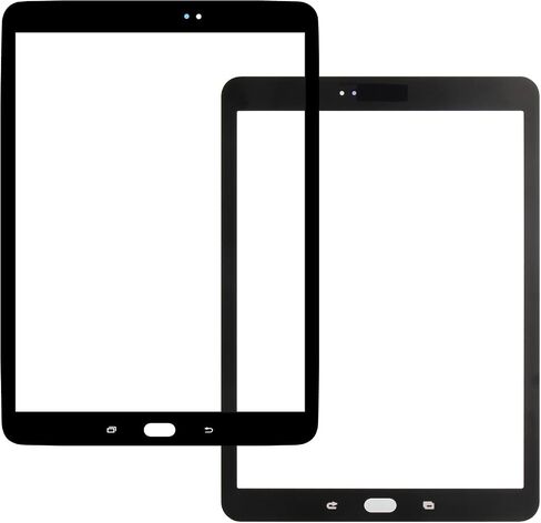 Screen Replacement for Samsung Galaxy Tab S2 9.7 SM-T810 T813 T815 Outer Front Screen Glass Lens Repair Kits with Free Tools(Not Including Touch Screen Digitizer and LCD) (White) in Saudi Arabia