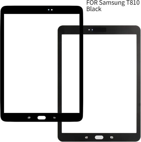 Screen Replacement for Samsung Galaxy Tab S2 9.7 SM-T810 T813 T815 Outer Front Screen Glass Lens Repair Kits with Free Tools(Not Including Touch Screen Digitizer and LCD) (White) in Saudi Arabia