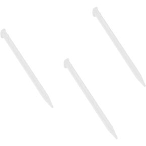 3 Pcs Plastic Replacement Touch Screen Stylus Pen, Compatible with Nintendo New 3DS XL, New 3DS LL (Black)