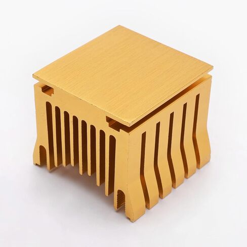Desktop Computer Heatsink Cooling Fan Motherboard Mute 3Pin Aluminium Heatsink South North Bridge 4cm Fan Blade with Buckle 40 * 38 * 36MM (Black) in Kuwait