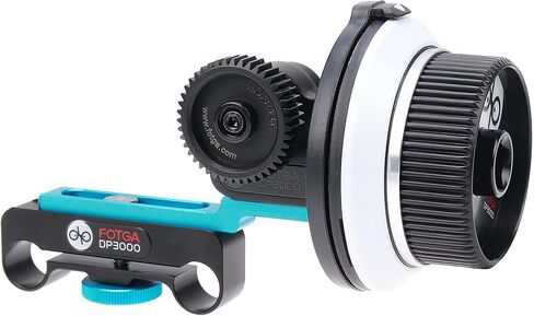 كاميرا فيديو FOTGA DP3000 DSLR اتبع التركيز M1 لـ 15 مم قضيب A7 A7RII A7S 6D 60D 600D 5D2 5D3 GH2 D7000 GH4 GH5 A6500 C100 FS7 5D 1D RED BMPCC in Kuwait