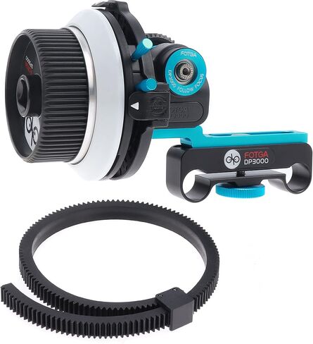 كاميرا فيديو FOTGA DP3000 DSLR اتبع التركيز M1 لـ 15 مم قضيب A7 A7RII A7S 6D 60D 600D 5D2 5D3 GH2 D7000 GH4 GH5 A6500 C100 FS7 5D 1D RED BMPCC in Kuwait